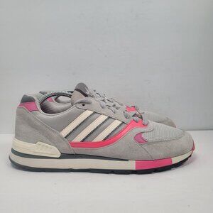 Adidas Quesence Men's Shock Pink Grey Sneakers CQ2131 US Size 10.5